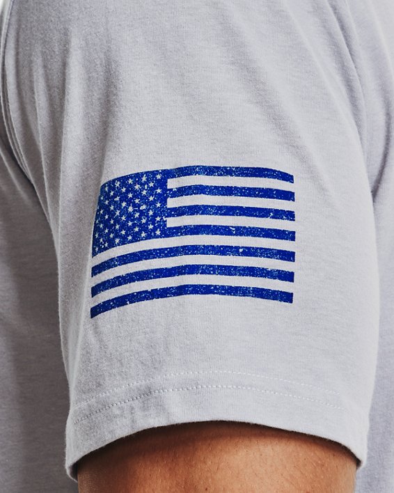 Men's UA Freedom By Air T-Shirt, Gray, pdpMainDesktop image number 3
